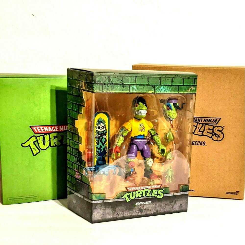 Super7 Ultimates Mondo Gecko TMNT Teenage Mutant Ninja Turtles 6" Action Figure